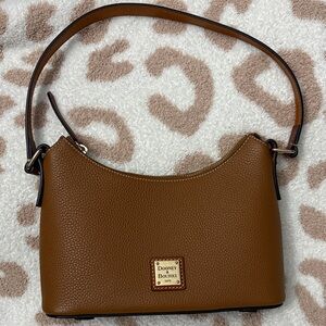 Dooney & Bourke Tan Leather Shoulder Bag